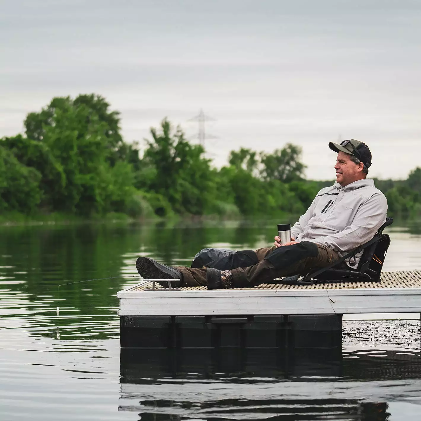 Pelican Sport Ergoboost Folding Kayak Seat - Image 9